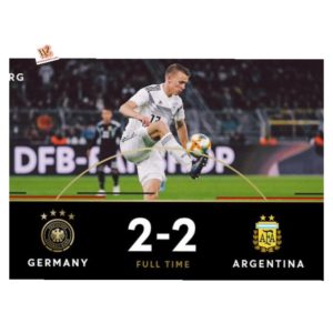 Germany vs Argentina 2-2 Highlights #gerarg