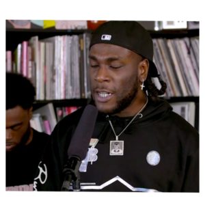 Burna Boy Debuts At NPR-Tiny Desk Concert (Video)