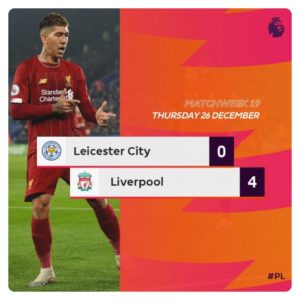 Leicester City vs Liverpool 0-4 Highlights