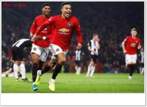 Manchester United vs Newcastle 4 vs 1 Highlights