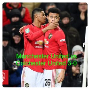 Manchester United vs Colchester 3-0 Hightlghts