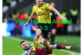 West Ham vs Arsenal 1-3 Highlights (Download Video)