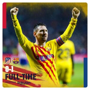 Atletico Madrid vs Barcelona 0-1 - Highlights