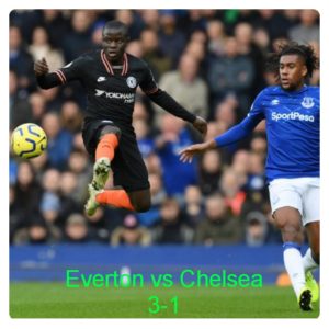 Everton vs Chelsea 3-1 Highlights