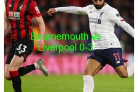 Bournemouth vs Liverpool 0-3 Highlights (Download Video)