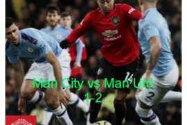 Manchester City vs Manchester United 1-2 Highlights Download
