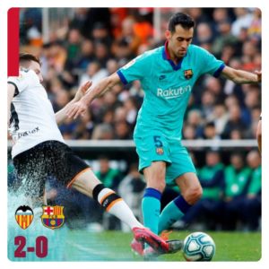 Valencia vs Barcelona 2-0 Highlights "Football Video"