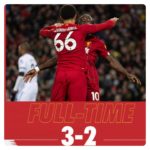 Liverpool vs West Ham 3-2 Highlights