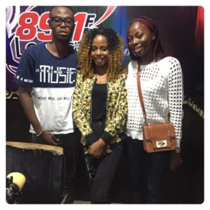 MEDIA TOUR: Merci Lisa Made The Rounds To Radio Stations All Over Ibadan City