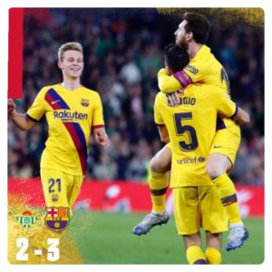 Download Football Video : Real Betis vs Barcelona 2-3 Highlights