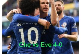 Chelsea vs Everton 4-0 Highlights (Download Video)