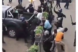 [Video] Police Beats Church Members Mercilessly For Defying Govt’s Order