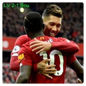 Liverpool vs Bournemouth 2-1 Highlights