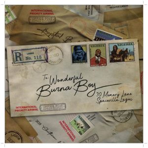 A song by African Giant, Burna Boy titled Wonderful