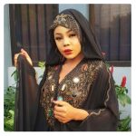 Bbnaija ex housemate, Ifu Ennada on black abaya dress