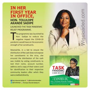 One Year In Office: NYP Member Celebrates Hon TOLU Akande Sadipe & others