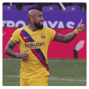 Autoro Vidal score in Valladolid vs Barcelona 0-1 Highlights