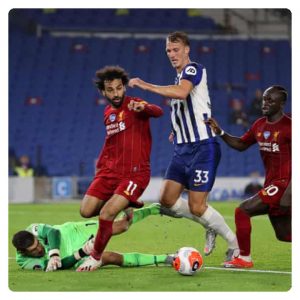 Mohammed Salah scored brace in Brighton vs Liverpool