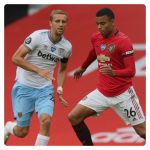 Mason Greenwood shoot the ball to equalized for Manchester United against West Ham