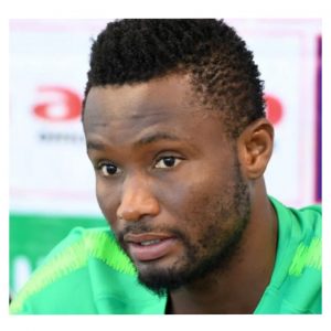 Mikel Obi in green dress Set For Premier League Return