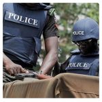 Police Road Block for Illegal Ticket Collections In Ogun