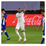 Benzema scored first goal with penalty in Real Madrid vs Alaves