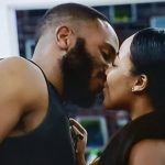 Kidd Waya and Erica kissing in BBN 2020 house