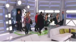 Big Brother Canada housemates entering the house