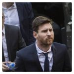 Messi Arrives In UK, Begins Negotiations With Man City