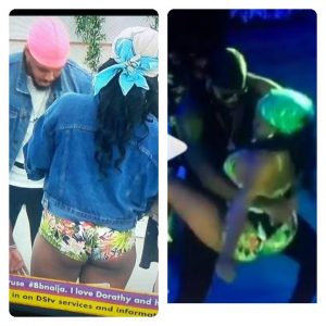 BBNajia 2020 Saturday Night Party: Lucy On Fire, Laycon & Erica (Video)