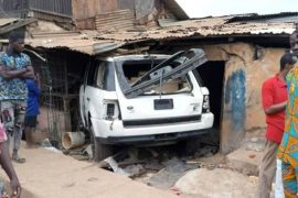 SUV Rams Into Building… 2 dead, Many injured (Photo)