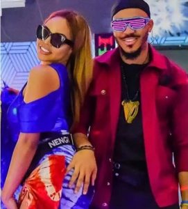 Nengi and Ozo at second BBNaija lockdown party