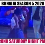 The BBNaija Lockdown second Saturday Night Party video