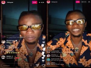 Check Out Laycon First Instagram Live With Yinka Ayefele