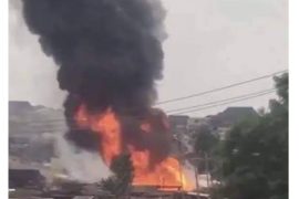 Massive Explosions Rock Ajuwon In Iju-Ishaga Lagos (Video)