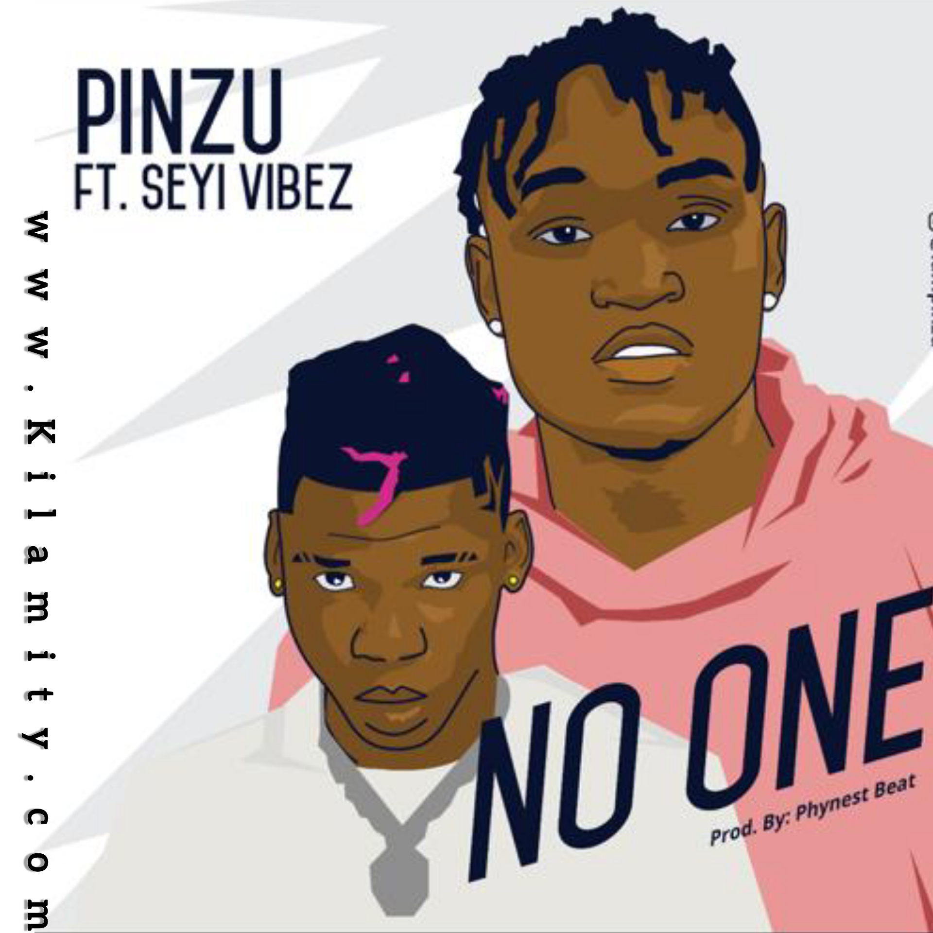 Pinzu Ft. Seyi Vibez – No One (Audio & Video)
