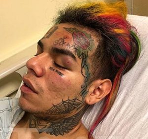 Tekashi 6ix9ine Hospitalized After Overdosing On Diet Pills & Caffeine