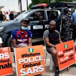 See Protesters Reaction After FG Dissolved SARS