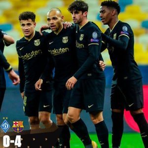 Dynamo Kiev vs Barcelona 0-4 Highlights