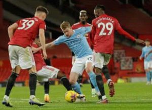 Man Utd vs Man City 0-0 Highlights