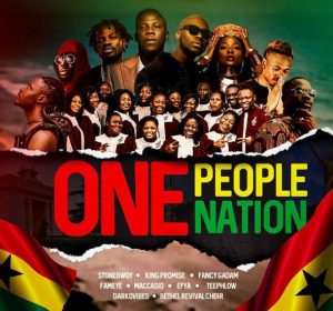 Stonebwoy - One People, One Nation ft. King Promise, Efya, Darkovibes, Fancy Gadam, Fameye, Maccasio, Teephlow, Bethel Revival Chior