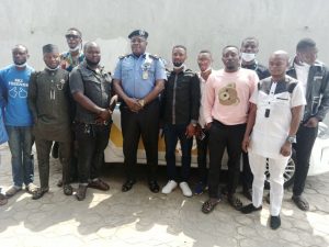 Oyo State Assistant Commissioner of Police, Honourable Femi Adeyemi and Youths