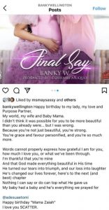 Banky W welcome son with post