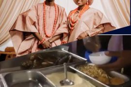 Man Pay N400K For Garri And Fish Served At His Wedding (Video)