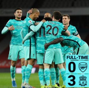 EPL: Arsenal vs Liverpool 0-3 Highlights Download