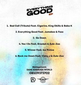 Hi-Speed - Everything Good (EP) Tracklist