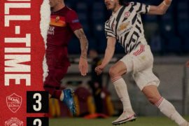 UEL: Roma vs Manchester United 3-2 Highlights (Download Video)