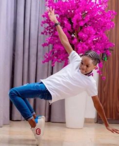 Wizkid first son, Boluwatife dance move