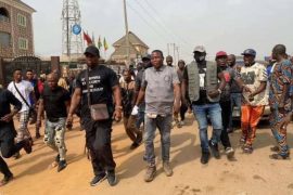 Nigerian Army Blocked Sunday Igboho From Entering Igangan Forest (Video)