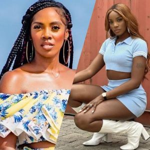 Seyi Shay & Tiwa Savage Fight Dirty In Public (At Salon)